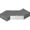 OPZKMP100H100 Spessore della lamiera di bypass orizzontale: 1,50 mm