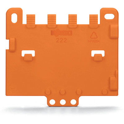 Orange cable fixing plate