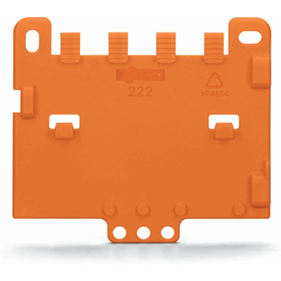 Orange cable fixing plate