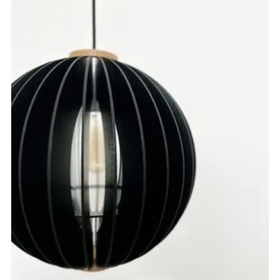ORB Pendelleuchte E27 IP20 schwarz