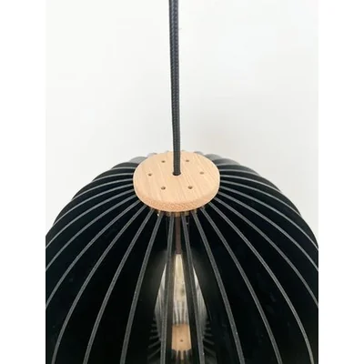 ORB Pendelleuchte E27 IP20 schwarz