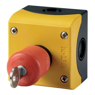 Ordinateur de commande du bouton de sécurité champignon M22-PVS/KC11/IY