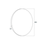OREGON Kinkie 20cm 9W 3000K LED integrado IP20 blanco