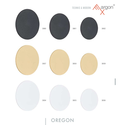 OREGON Kinkie 20cm 9W 3000K LED integrado IP20 blanco