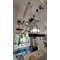 Organic Hanging lamp for display gray