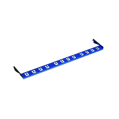 Organizator kabli 19" 1U do paneli 24port. kat. 5e