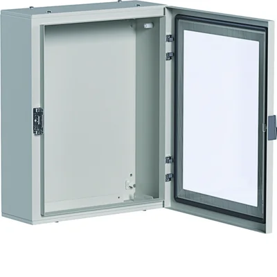 ORION+ 500x400x160mm Carcasa de acero para equipar puertas transparentes