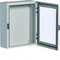 ORION+ 500x400x160mm Carcasa de acero para equipar puertas transparentes