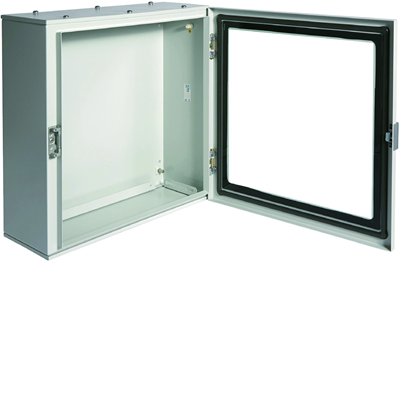 ORION+ 500x500x200mm Caisson en acier pour portes transparentes