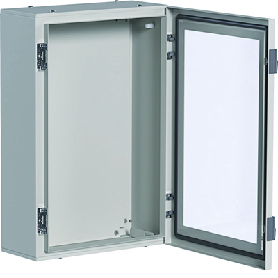 ORION+ 600x400x200mm Carter in acciaio per attrezzare porte trasparenti