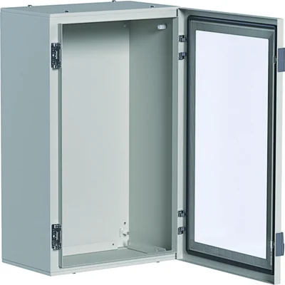 ORION+ 650x400x250mm Carter in acciaio per attrezzare porte trasparenti