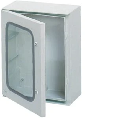 ORION+ 650x500x250 Auto/distribution box enclosure transparent door (polyester)