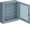 ORION+ Custodia in poliestere con zoccolo, porta trasparente 900x850x300