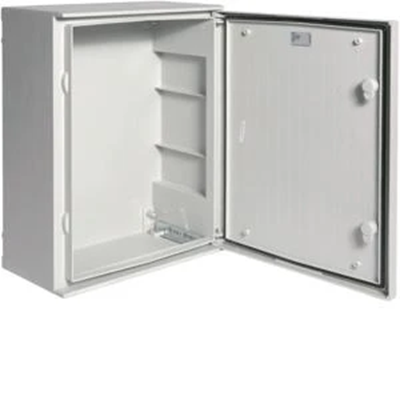 ORION housing plus auto/distribution box solid door (polyester) 500X400X200