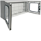 ORION+ Wall-mounted polyester casing with transparent door 550x1100x300