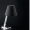 ORLANDO Lampe de table noir/acier