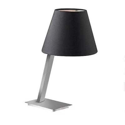 ORLANDO Lampe de table noir/acier