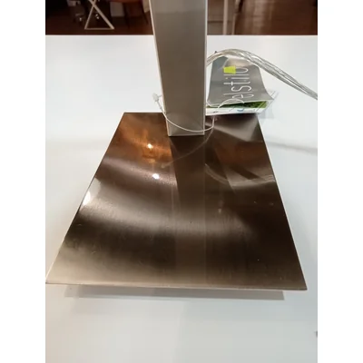 ORLANDO Lampe de table noir/acier
