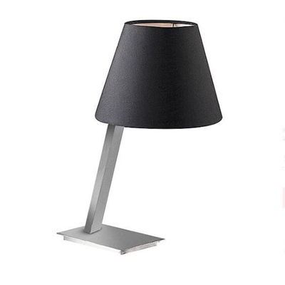 ORLANDO Table lamp black/steel