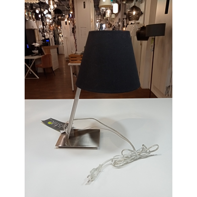 ORLANDO Table lamp black/steel