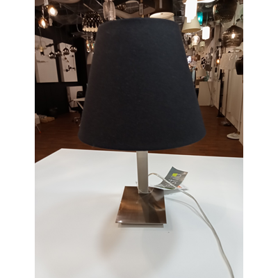 ORLANDO Table lamp black/steel