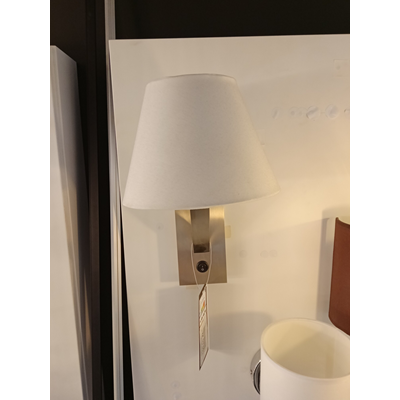 Orlando wall lamp white nickel