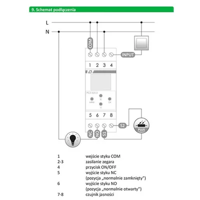 Orologio astronomico con pausa notturna