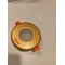 OSCAR Recessed gold matte ceiling lamp