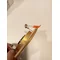 OSCAR Recessed gold matte ceiling lamp