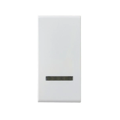 OSPEL45 Normally open switch with orange backlight warm white