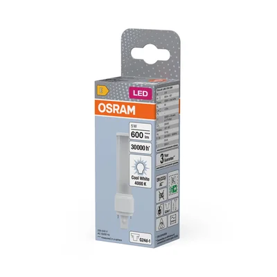 OSRAM DULUX LED D EM & AC MAINS lamp 5W 840 G24D-1