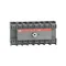 OT125F8 Switch disconnector 125A, 8P, front drive, without shaft and handle, IP20 terminal cover, plate or DIN rail mounting