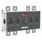 OT800E22 Switch disconnector 800A, 4P, front drive, without shaft and handle, mounting on mounting plate, set of screws for terminal