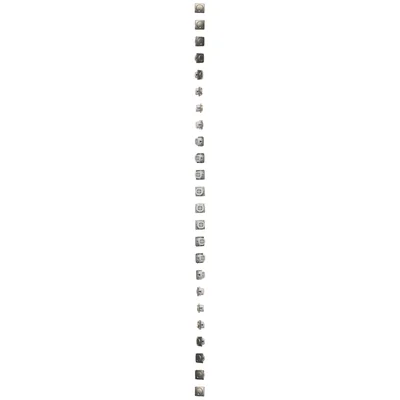Otočný stmívač (modul) 20-500 W, 230V, metalický satén