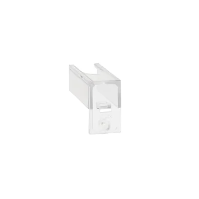 OTS63T1 IP2X single pole terminal cover for OT_80F_ disconnectors, transparent, snap-in mounting