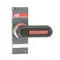 OTV250EK Black handle for direct mounting to OT160EV...250E, marking: Test-OFF-ON/Test-0-I, padlockable in position
