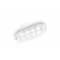 OVAL LED BASIC Ceiling lamp 3.4W 370lm 4000K IP44 NW matt white
