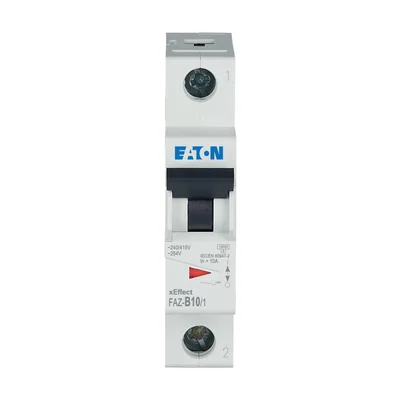 Overcurrent circuit breaker 15kA series (1 pole), FAZ-B10/1