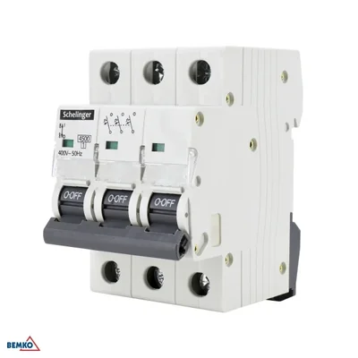 OVERCURRENT CIRCUIT BREAKER 4.5KA 3P B 32A SCHELINGER