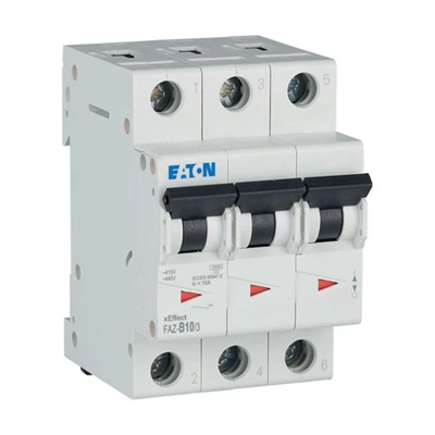 Overcurrent circuit breaker, FAZ-B10/3