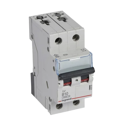 OVERCURRENT CIRCUIT BREAKER S 302 2P B 10A 6000A TX3 SERIES