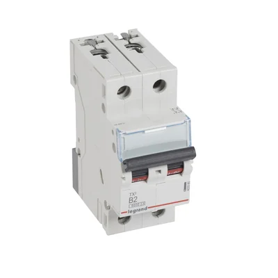 OVERCURRENT CIRCUIT BREAKER S 302 2P B 2A 6000A TX3 SERIES