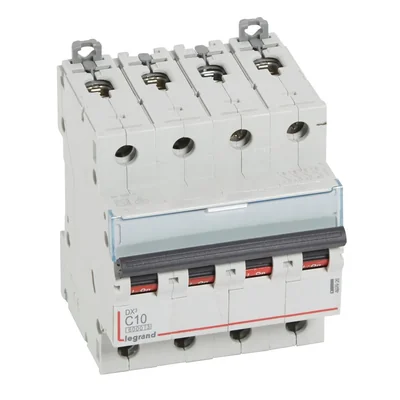 OVERCURRENT CIRCUIT BREAKER S 304 4P C 10A 6000A DX3 SERIES