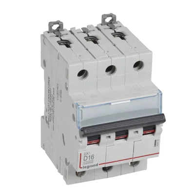 OVERCURRENT CIRCUIT BREAKER S 313 3P D 16A 10000A DX3 SERIES