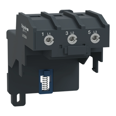 Overload relay terminal block