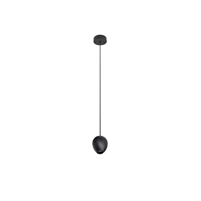 OVUM Black pendant lamp