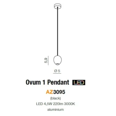 OVUM Suspension noire