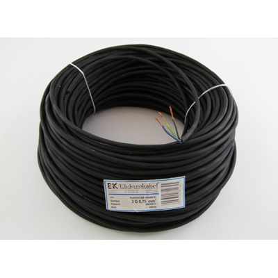 OW cable 3x0.75 (H05RR-F)