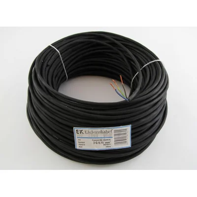 OW kabel 3x0,75 (H05RR-F)