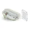 OWAL SLIM LED-Leuchte, LED, 5 W, opalfarbener Schirm, weißer Sockel, 24 V, IK07, IP44